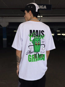 Camiseta Streetwear Mais Corre Mais Grana