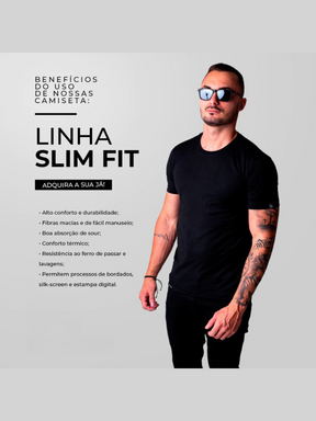 (COMPRE 1 LEVE 3 )  Camisas Slim Fit masculina