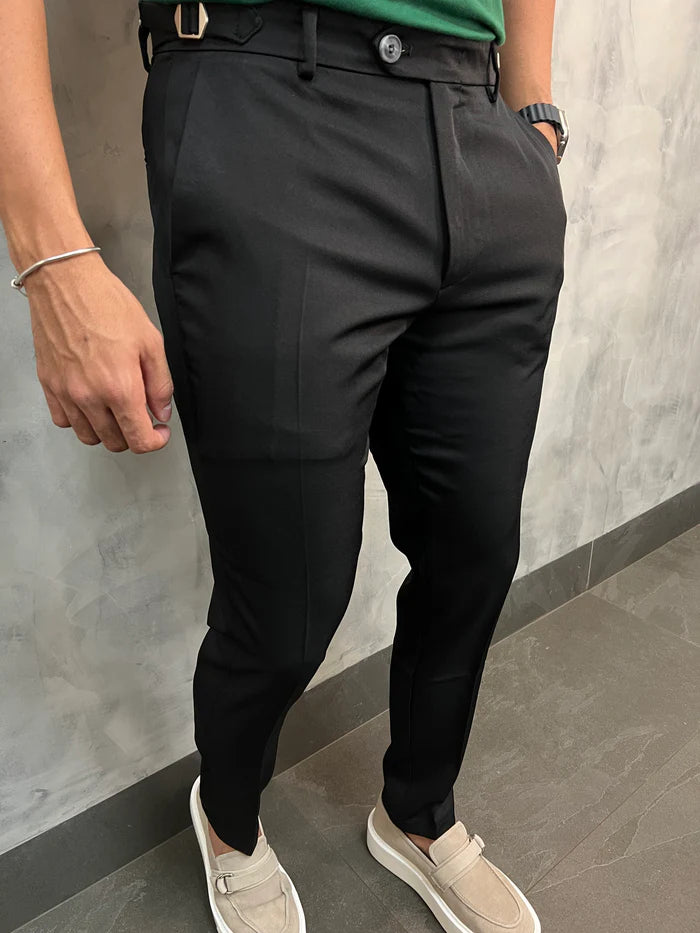 (PROMOÇÃO COMPRE 1 LEVE 2) CALÇA ALFAIATARIA VERONA AJUSTE LATERAL + BRINDE