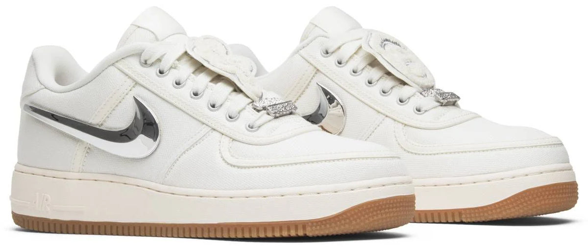 NIKE AIR FORCE 1 X TRAVIS SCOTT ' SAIL ' - Artigo de grife