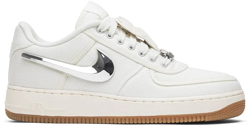 NIKE AIR FORCE 1 X TRAVIS SCOTT ' SAIL ' - Artigo de grife