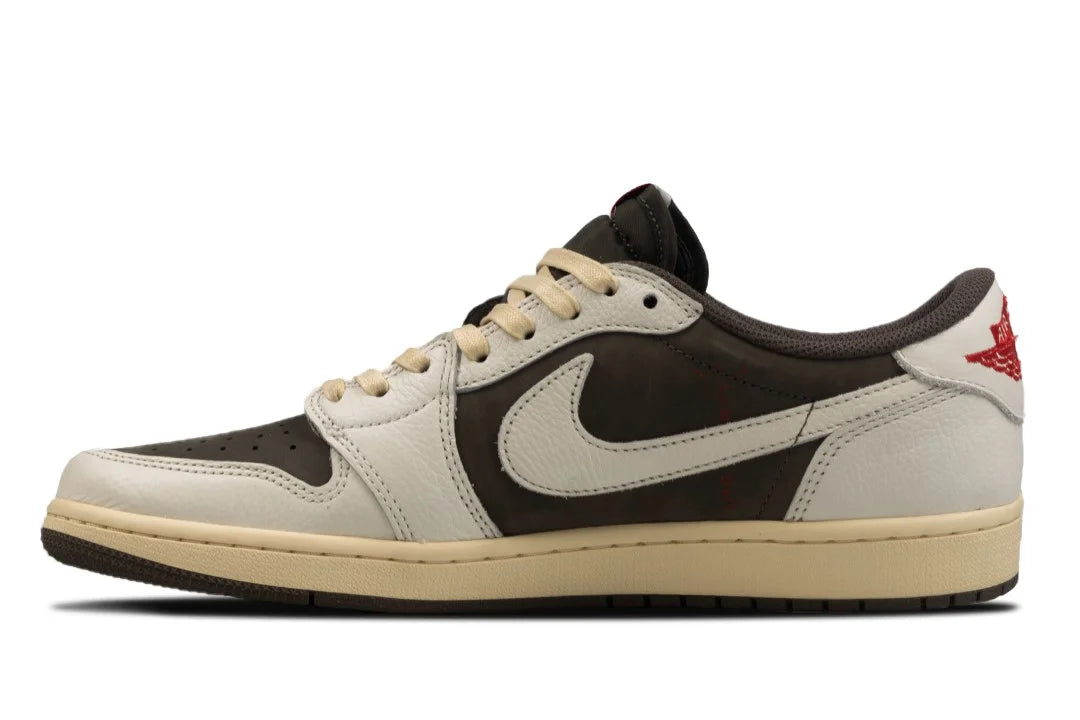 NIKE x TRAVIS SCOTT - Air Jordan 1 Low OG SP "Reverse Mocha - Artigo de grife